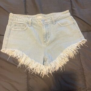 Denim Jean shorts high rise